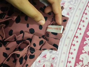 METRO-FASHION Top|Cute Mauve Coloured