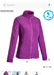 Women Sweater Full Zip Fleece