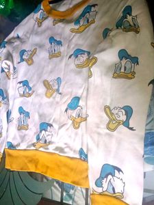 Donald Duck Print Sweatshirt