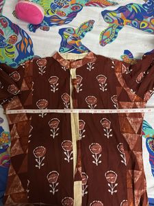 Floral Print Kurta