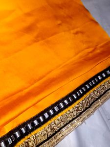 Beautiful Yellow Saree For Haldi