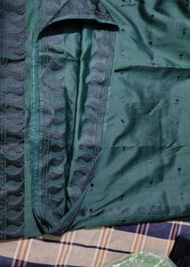 new Green Banarasi art Silk Saree