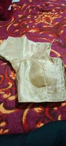 golden colour blouse