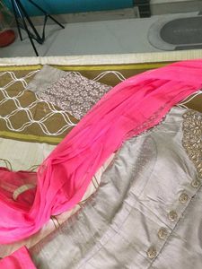 gown with skirt