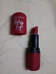 Pinkish Red Lipstick