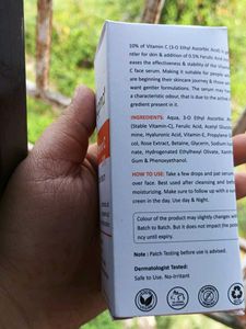 10%Vitamin C Face Serum with free Pilgrim
