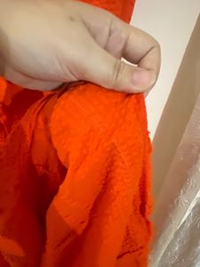 Orange dress