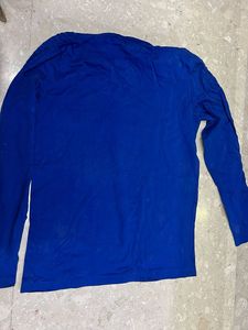 Blue Long Sleeve T-Shirt