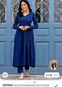 ❗️❗️❗️Brand New Elegant Blue Kurta Set
