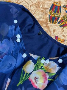 Floral Print Midi Dress (XXL)