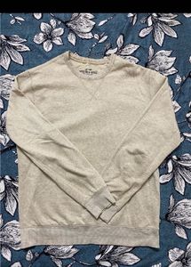 Spao New Basic Cream Sweatshirt