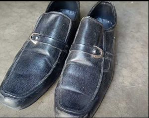 Black Leather Formal Shoes