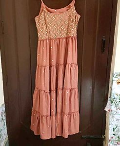 Onion Pink Embellished Suit Set