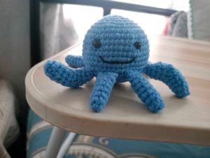 Blue Octopus Plushie