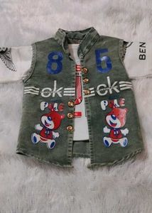Kids Designer Vest Outfit