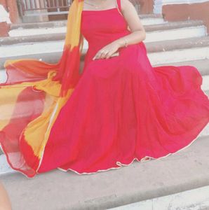 Anarkali Kurta With Dupatta