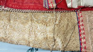Red &amp; Gold Lehenga Choli
