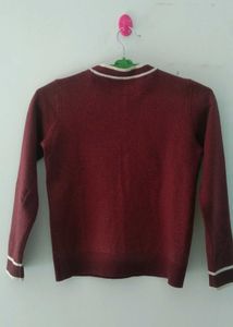 Burgundy Knit Sweater