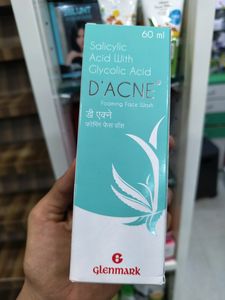 D&#39;ACNE FACE WASH GLENMARK DANCE FACEWASH Foaming