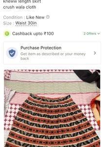 CLEARANCE SALE- 2 skirts