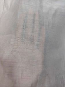 Organza Transparent White Top