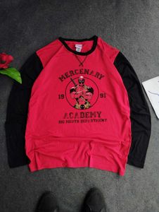 Marvel Red T Shirt For Mens