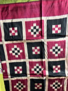 Vintage Pasapali Ikkat Saree