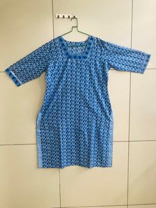 Cotton Churidar Set, Top, Big Shawl &amp; Pant