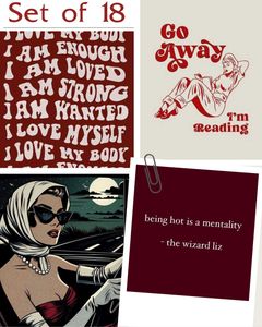 Motivational Baddie Wall Stickers