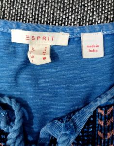 Embroidered Detail Top