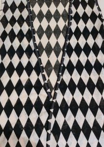 Houndstooth Sleeveless Cardigan
