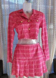 pink Cord set.