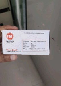 FINE AC MCB MINI DP ENCLOSURE C 32 AMP