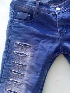 Cotten Blend Half Jeans 👖