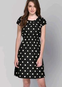 Polka Dot Mini Dress