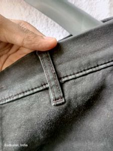 Gently Used Black Cotton Pant for Sale! 👖