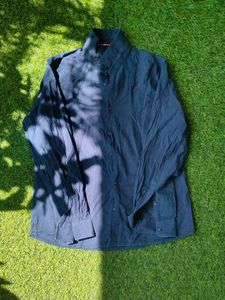 Navy Blue Casual Shirt