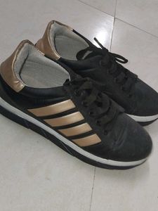 Stylish Black Sneakers