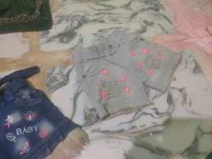 Cute Embroidered Denim Shorts Bundle 2