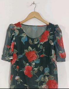 Floral Print Top