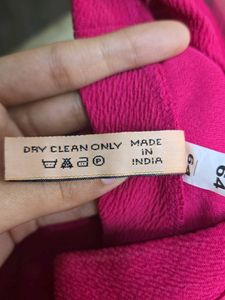 Cute Pink Top with Mesh Sleeves