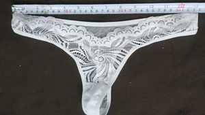 White Lace Thong🖤