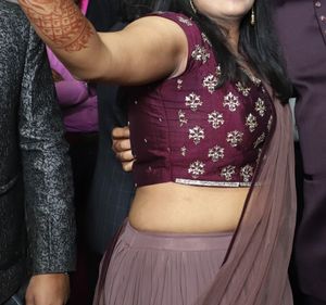 Beautiful Wine Colour Party Wear Lehenga For Women