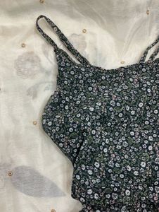 Floral Print Slip Dress