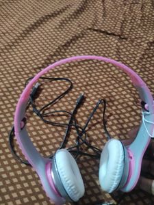 New Pink Headphones