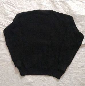Zara Black Knit Sweater - Size L