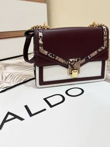 Burgundy Aldo Handbag