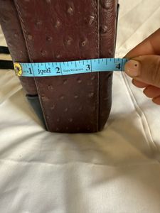 Pure Leather Hidesign Brown &amp; Black Sling Bag