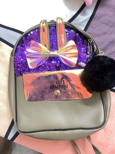 Krazy Kat Sequin Mini Backpack