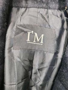 Imported Unisex Navyblue Overcoat